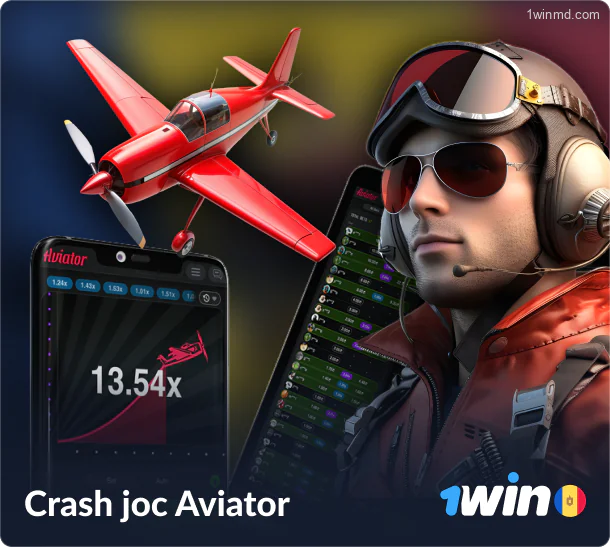 Participă la jocul Aviator Crash pe platforma 1win din Moldova.