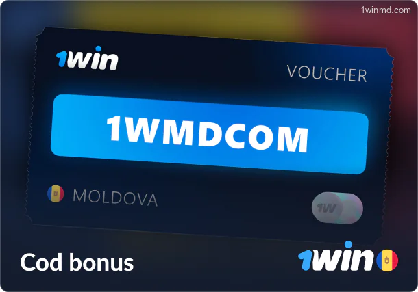 Cod promoțional dedicat jucătorilor 1win din Moldova