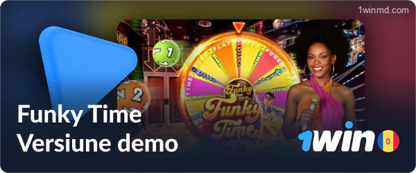 Versiunea demo a jocului Funky Time pe 1win MD