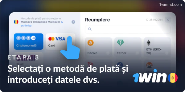 Introduceți suma pe care doriți să o depuneți, asigurându-vă că aceasta respectă limitele minime și maxime stabilite.