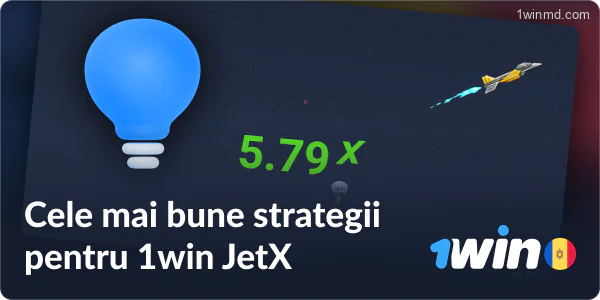 Strategii de succes pentru jocul JetX 1win Moldova.