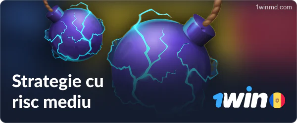 Jucați pe câmpuri mari cu un număr considerabil de bombe. Aceasta poate aduce câștiguri semnificative, dar, la fel, este asociată cu un risc mai mare de pierdere. Luați în considerare utilizarea unor strategii mai agresive, cum ar fi deschiderea mai multor celule simultan sau parierea unor sume mai mari. Fiți pregătiți pentru posibile pierderi și asigurați-vă că jucați doar cu banii pe care vă permiteți să îi pierdeți.