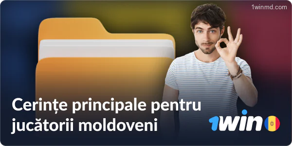 Criterii pentru noii jucători la înregistrarea pe 1win Moldova