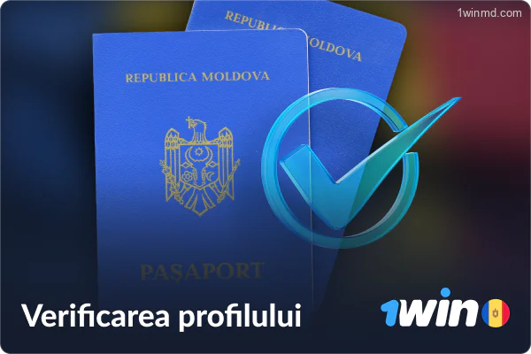 Confirmarea datelor de identificare pe 1win MD