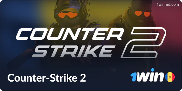 Counter Strike 2 este un alt joc disponibil pentru pariuri pe 1win Moldova.