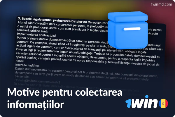 Cazinoul începe să adune și să prelucreze informațiile personale în momentul în care jucătorii interacționează cu site-ul, fie prin vizita acestuia, fie prin înregistrare sau plasarea de pariuri. Se adună diferite tipuri de informații în timpul utilizării site-ului:
